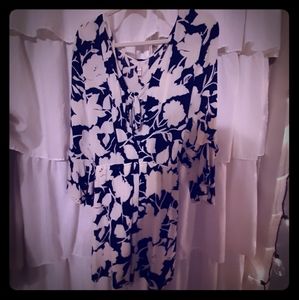 Floral Tie Front Romper